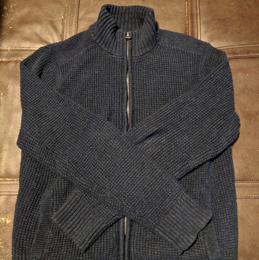 Lucky Brand full-zip sweater